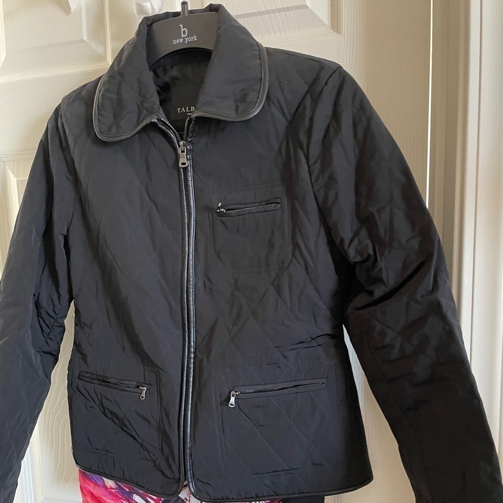 New - Talbots quilted jacket